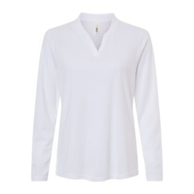 Women's Nova Performance Long Sleeve Pique Polo Thumbnail
