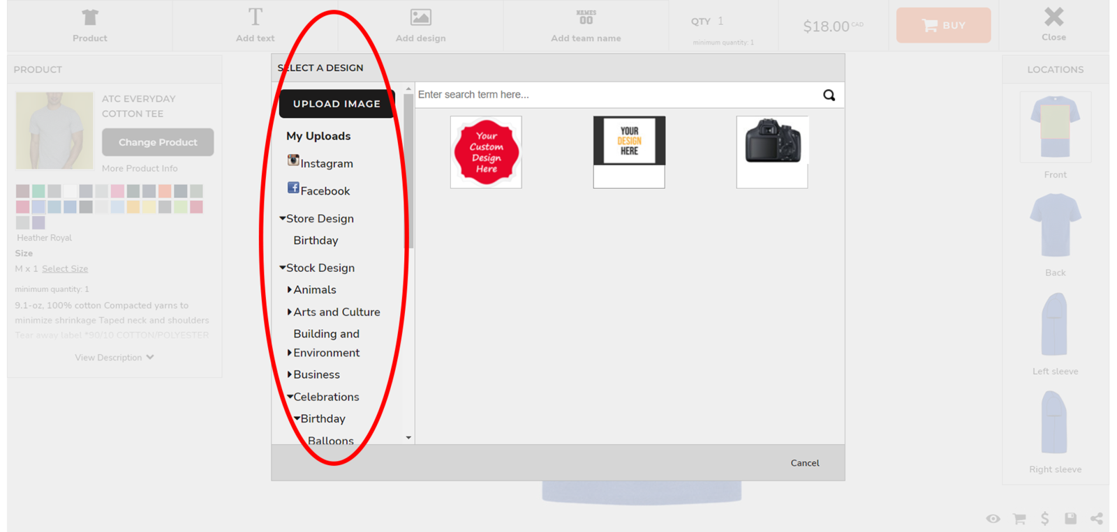 Step 6 how to start designing