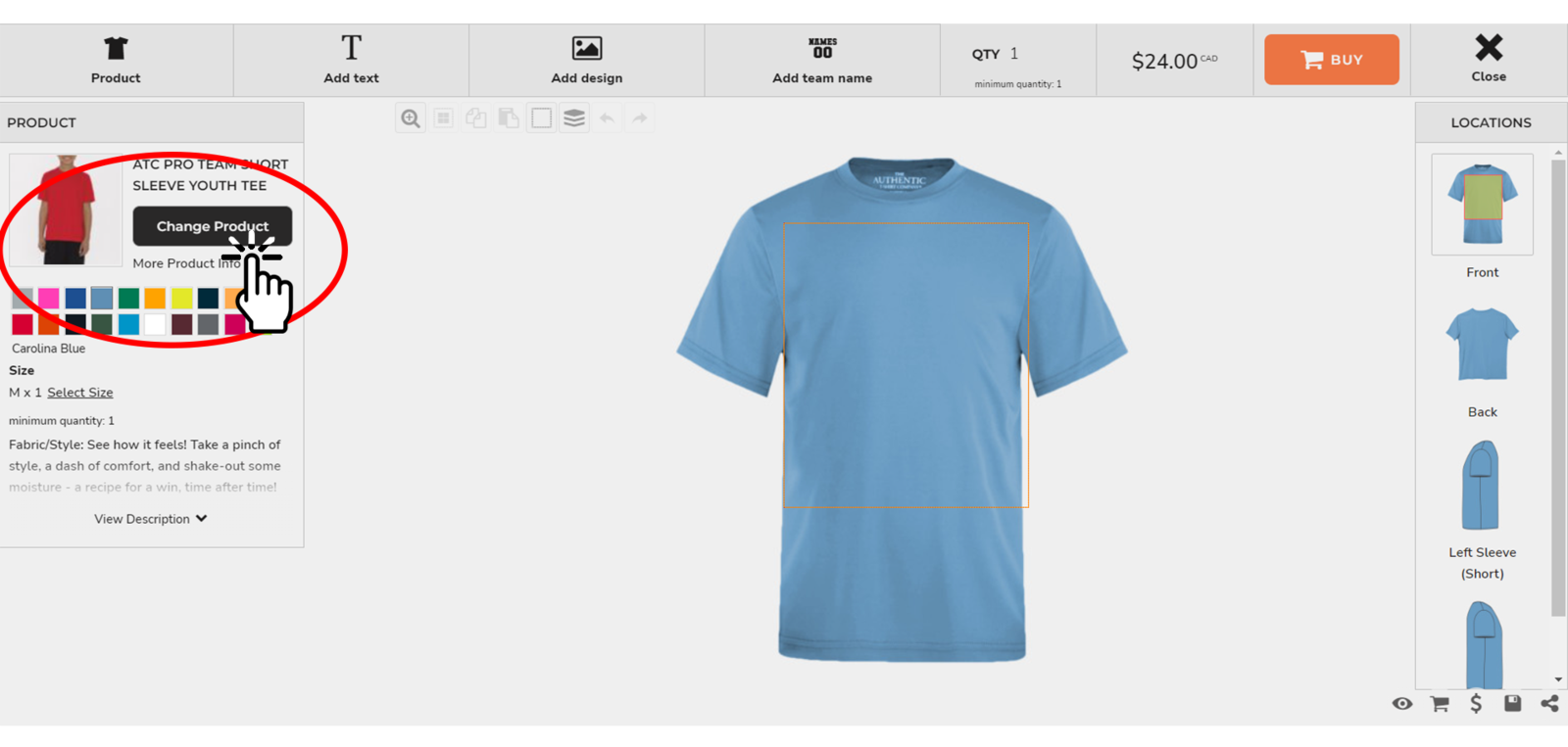 Step 2 how to start designing