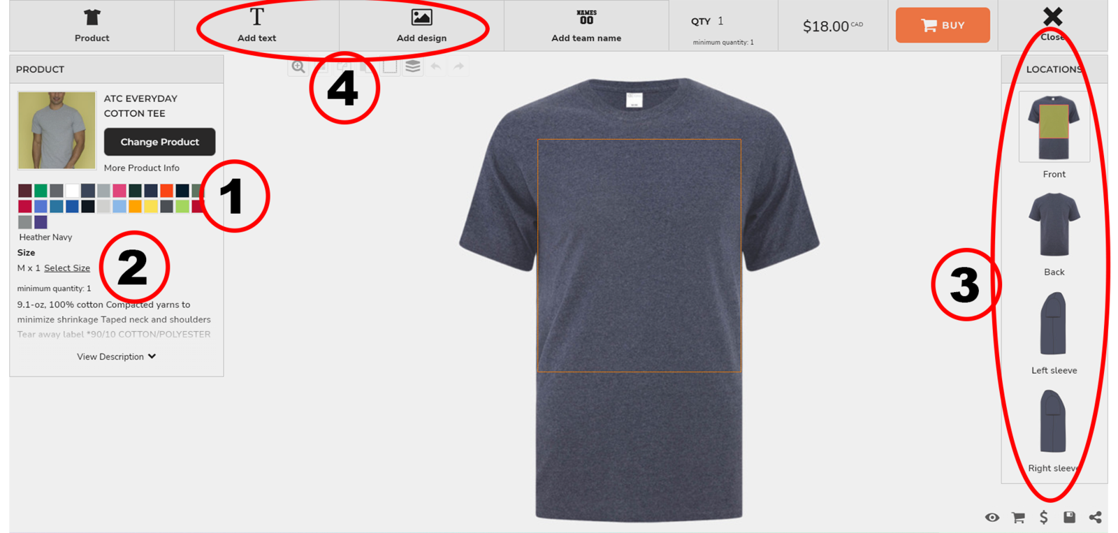 Step 4 how to start designing